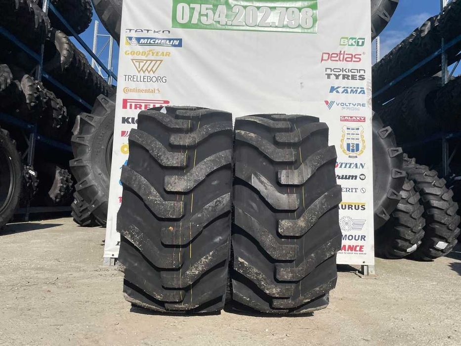 Cauciucuri noi 18-19.5 cu 16 pliuri pentru manitou telescopic