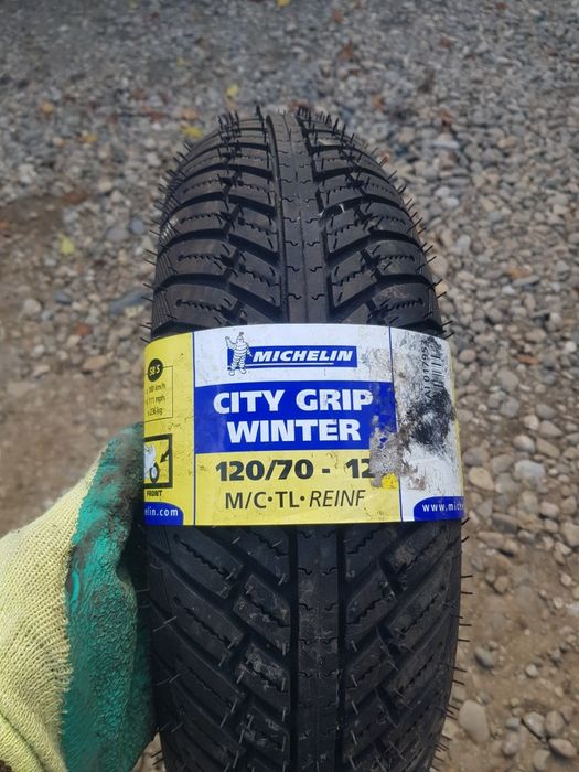 Anvelopa-cauciuc scuter 120/70/12 MICHELIN CITY GRIP-NOU!