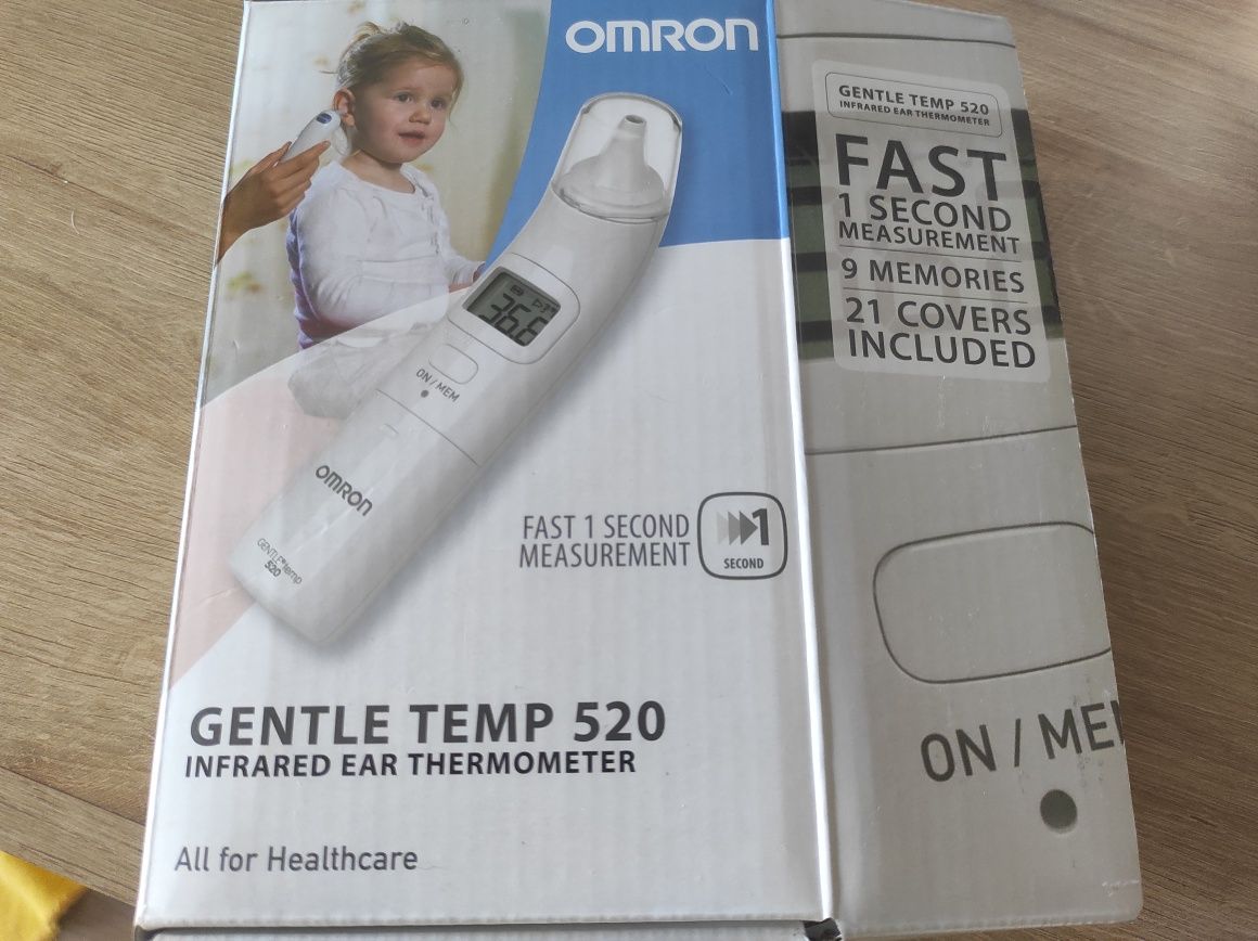 Инфрачервен термометър Omron Gentle Temp 520, като нов