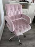 Scaun de birou roz