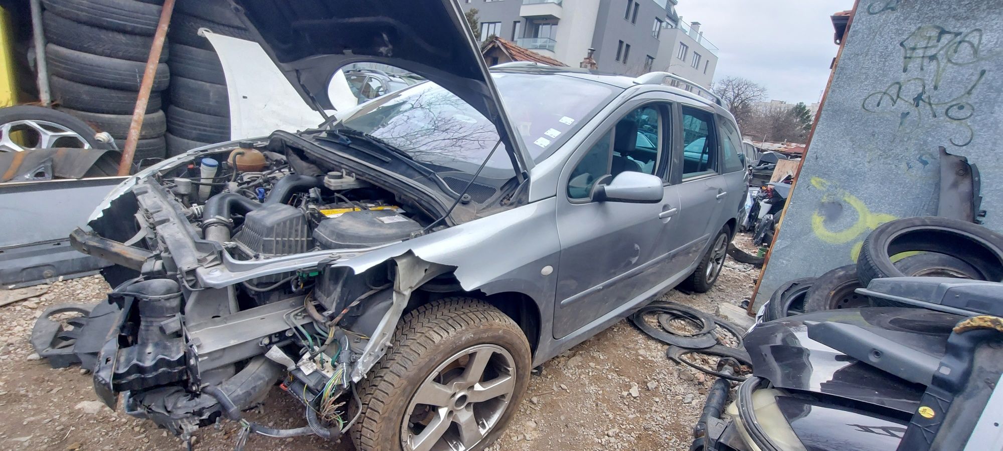 Peugeot 307 sw на части