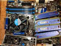 placa de bază msi z68A, cpu i5 2500k, ram 16gb ddr3