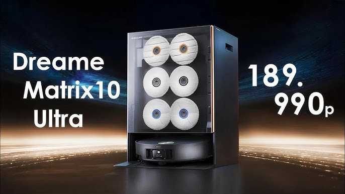 Умный Робот-пылесос Xiaomi Dreame Matrix 10 Ultra Robot Vacuum Cleaner