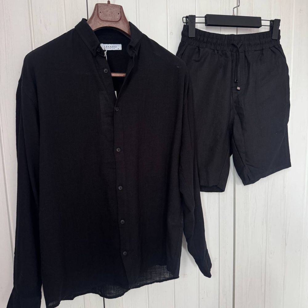 Летни сетове от Лен Риза Панталон Дънки Hugo Boss Armani Dsquared2