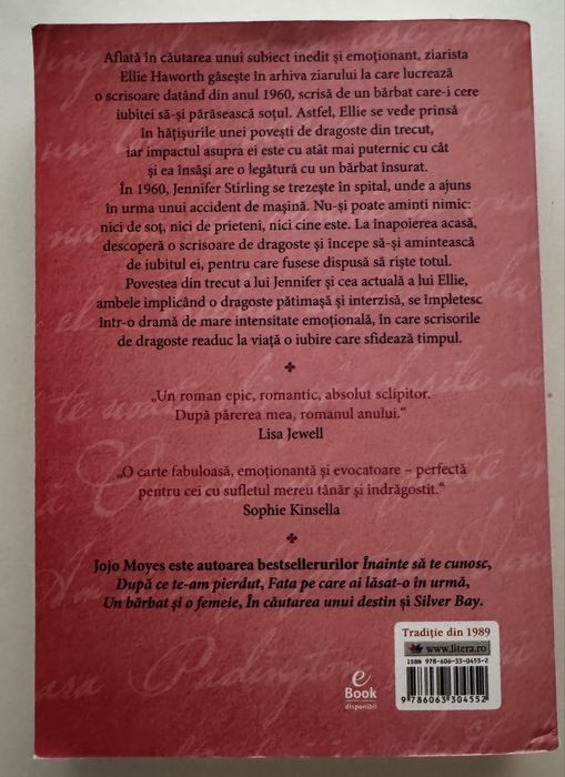 Ultima scrisoare de dragoste Jojo Moyes