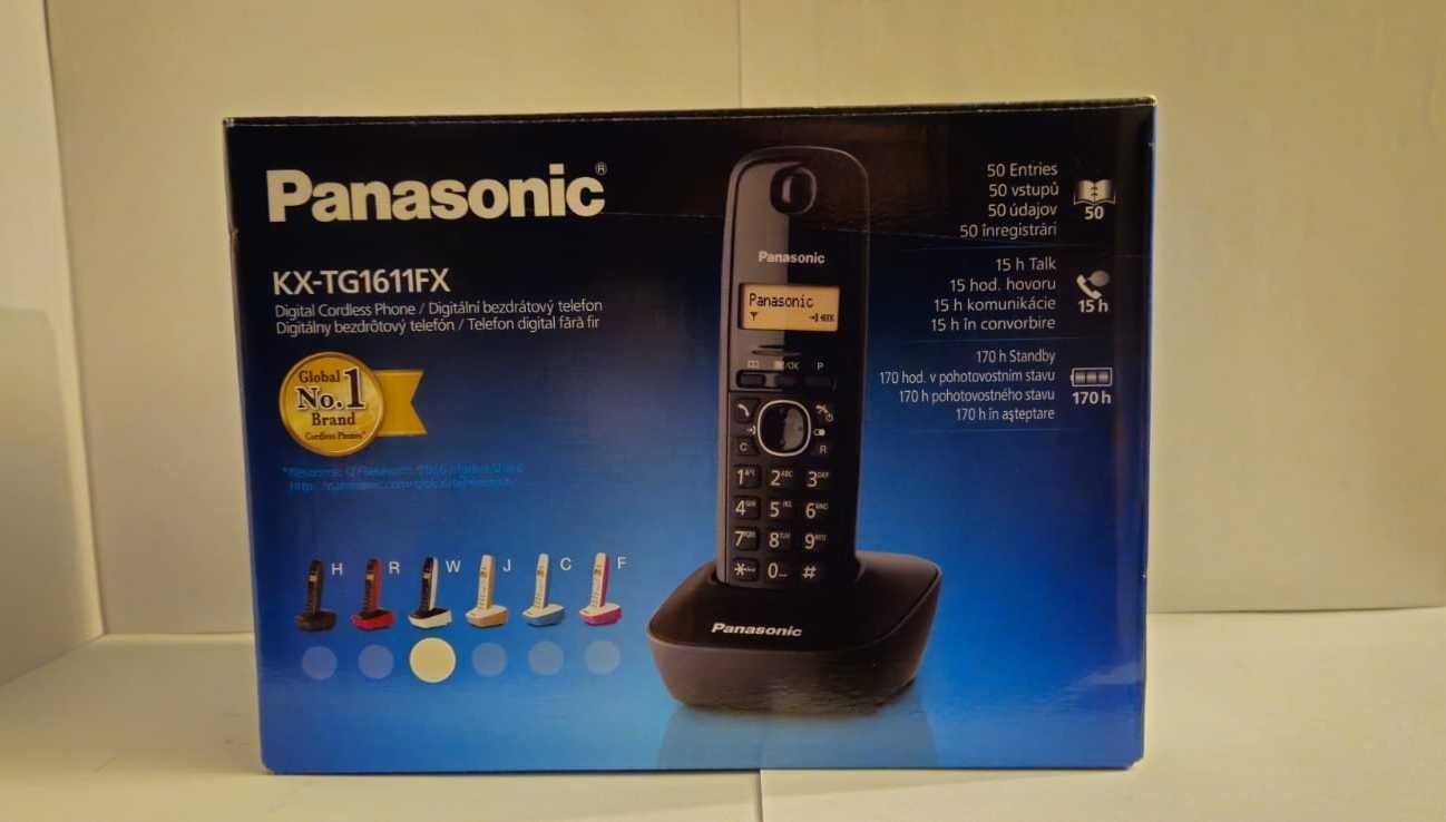 Vand Telefon digital fara fir Panasonic DECT KX-TG1611FXW