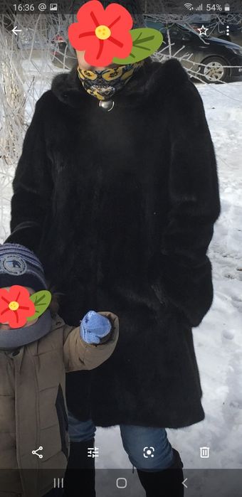 Продам норковую шубу