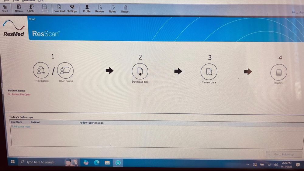 Soft ResScan cpap