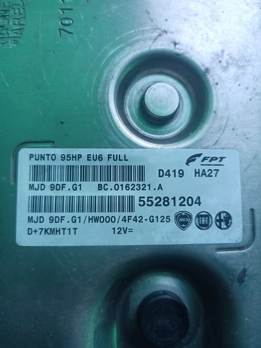 Calculator motor FIAT Lancia Alfa Romeo 1.3 diesel