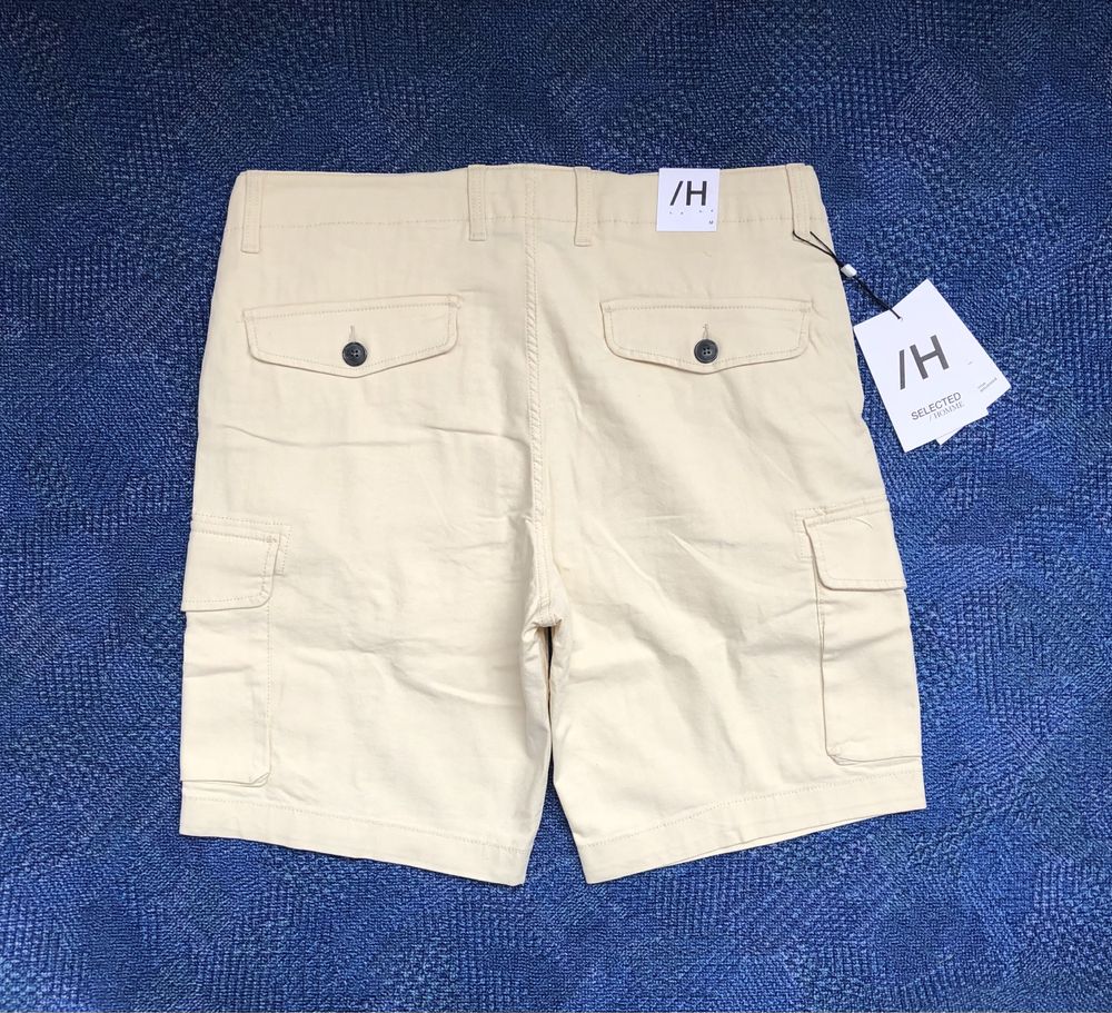 НОВИ SELECTED HOMME Marcos Cargo Shorts мъжки къси карго панталони М-L