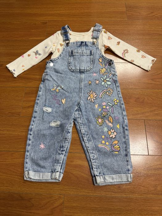 Set salopeta blug si bluza Next