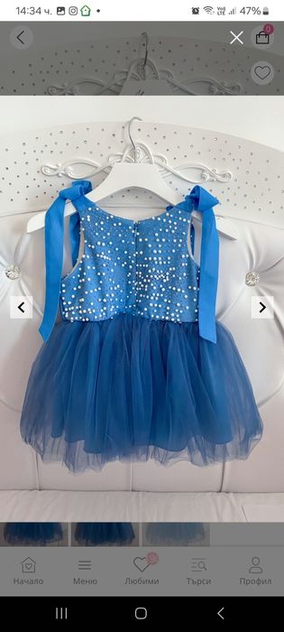 Рокля Alessa mini размер 18-24 месеца