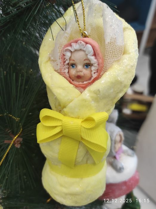 Сувенирная кукла пеленашка