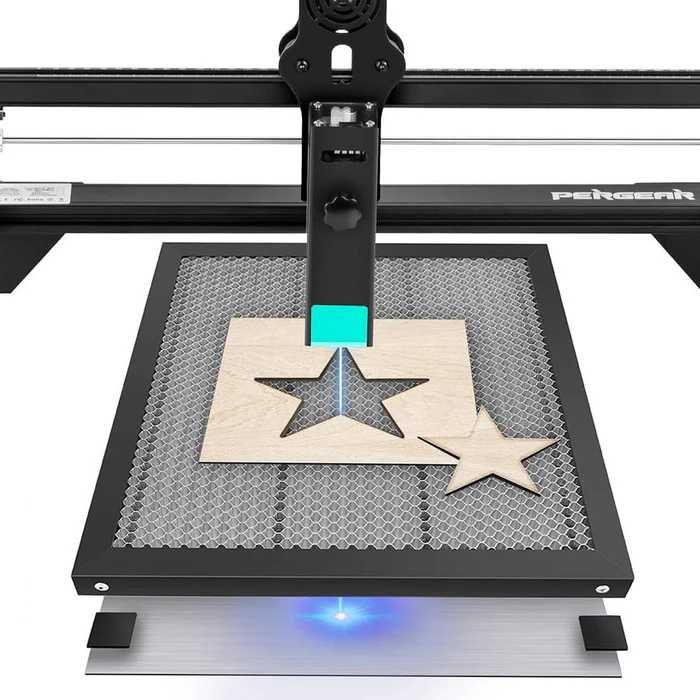 Laser Engraver Pergear LaserStorm S5, Air Assist, Rotary, pat fagure,