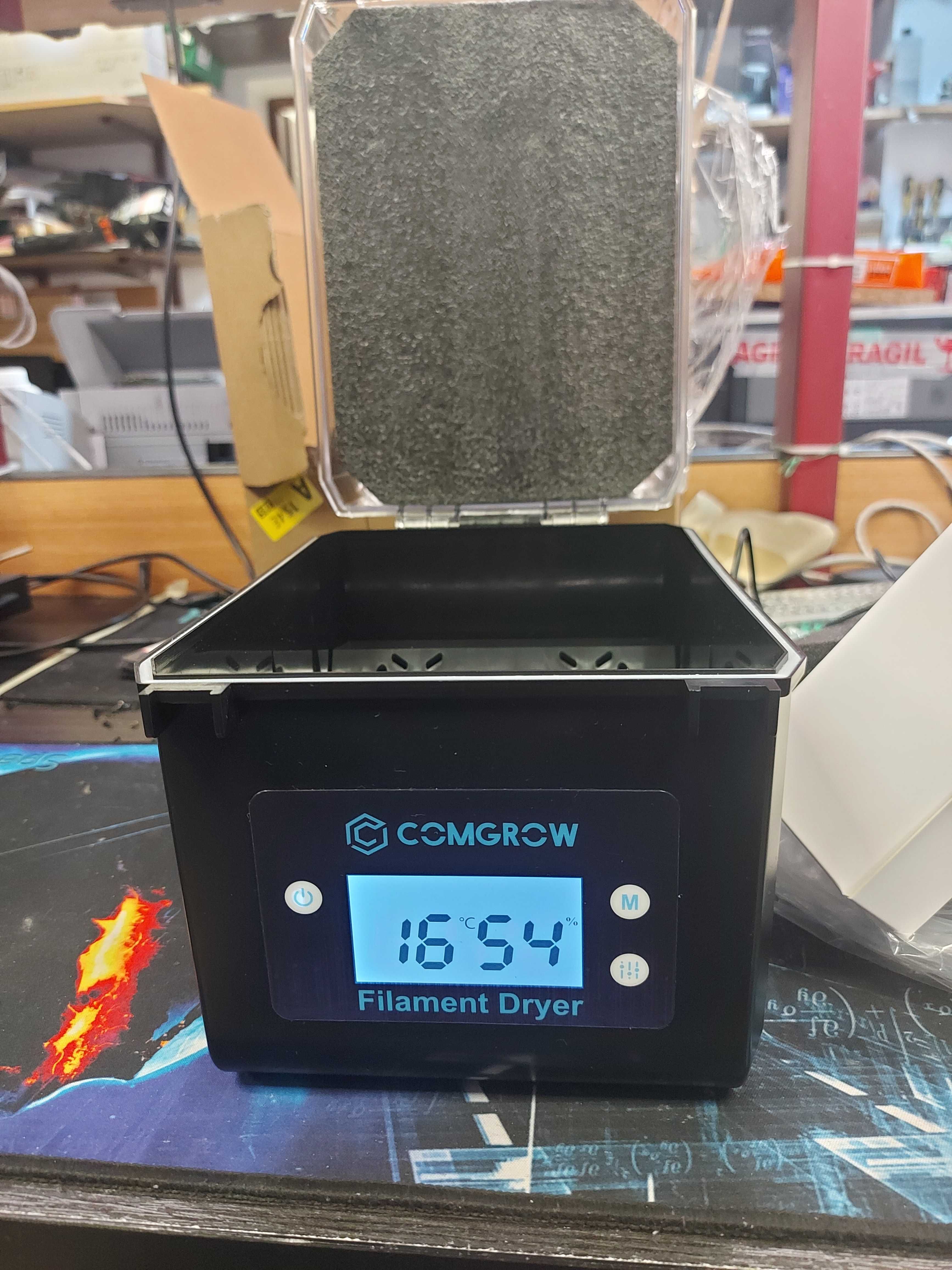 Uscator filament imprimanta 3D, Sunlu S2, Creality Space Pi+, Comgrow