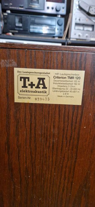 T+A Criterion TMR 120 boxe high end