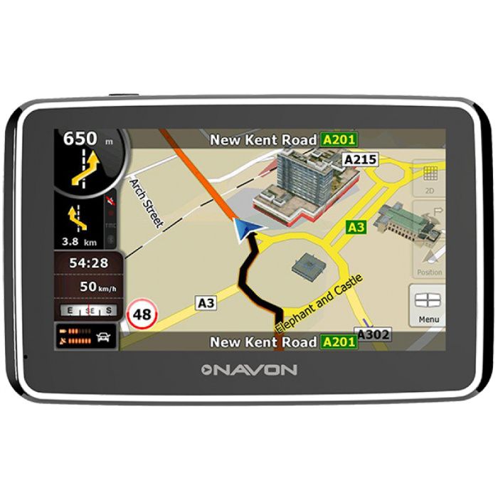GPS NAVON N490 Plus, Full Europe, iGO 8, microSD