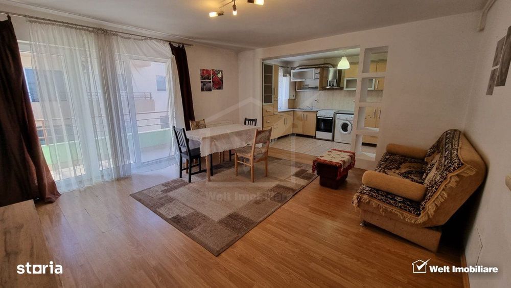 Apartament 2 camere mobilat, Floresti – langa parc, statie autobuz,