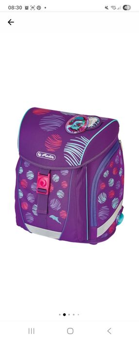 Nou! Vand ghiozdan scoala, ergonomic, Herlitz FiloLight, 38 x 32 x 22