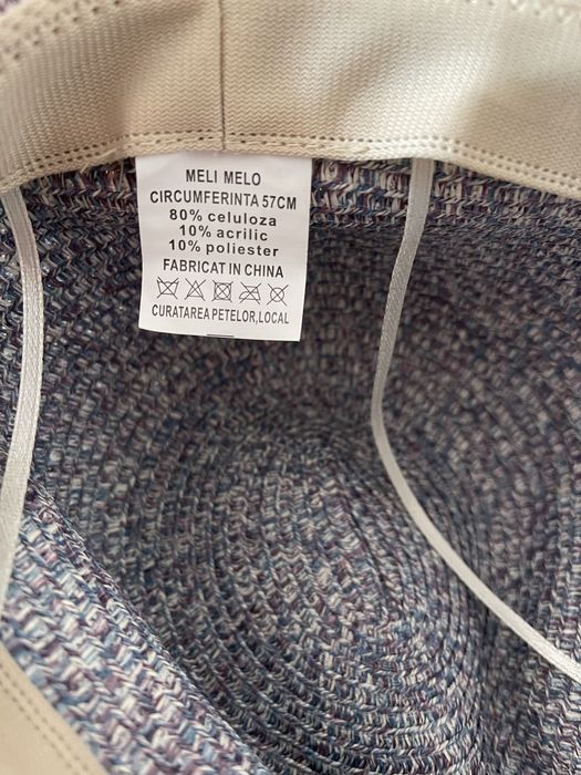 Palarie primavara -vara Meli Melo stare impecabila