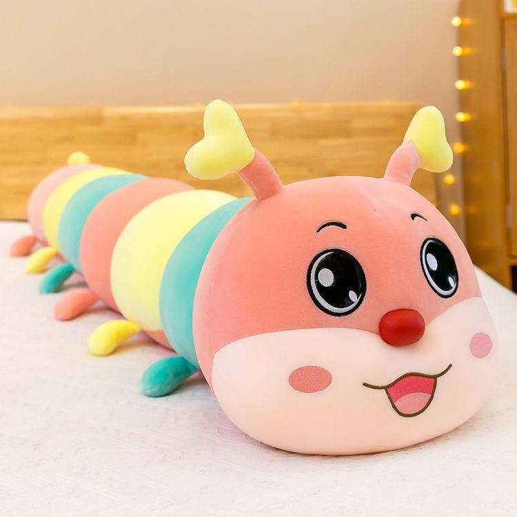 Мягкая Игрушка Гусеница Подушка Обнимашка
