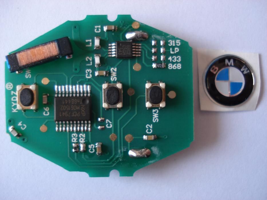 Ключове за bmw e60,e61 868mhz cas 2 (както и 315mhz и 434mhz)