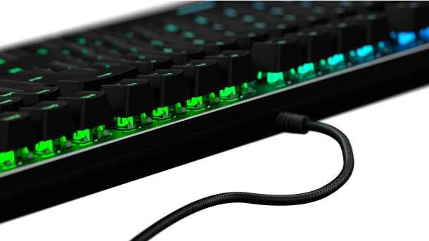 Механическая Игровая Клавиатура AOC GK500, 104 клавиш, RGB кабель 1,8м