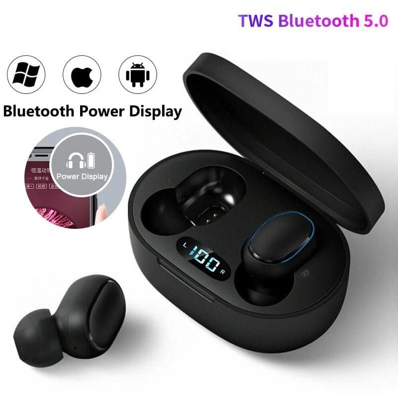 Casti Audio Bluetooth 5.0 Cu Microfon și indicator nivel baterie
