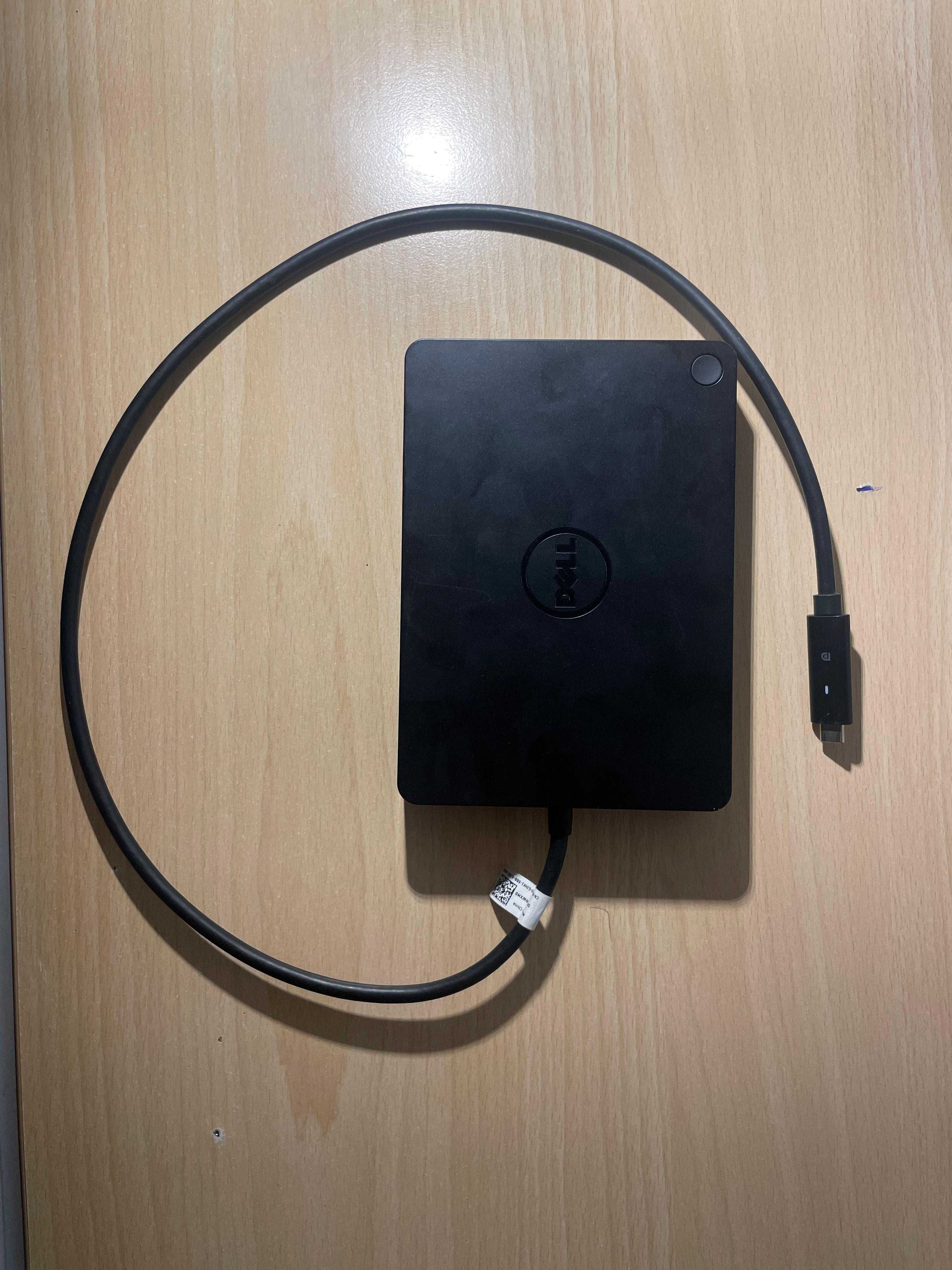Dell WD15 Dock USB-C – HDMI + MiniDP + LAN – Funcțional, Compact