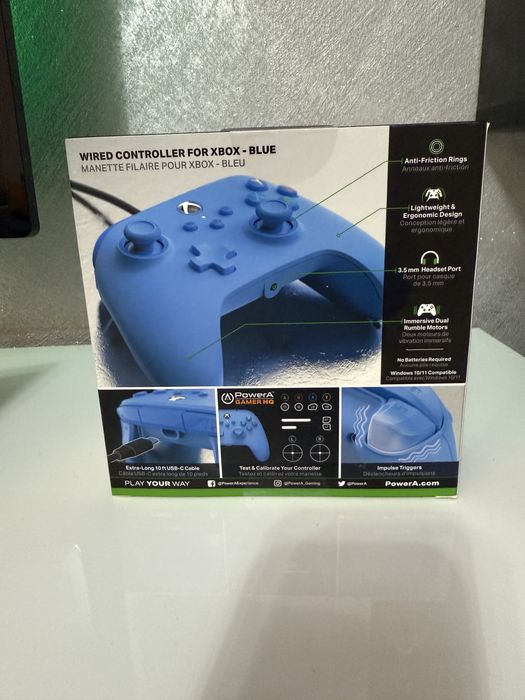Controler, PowerA, Xbox Series X/S, Albastru
