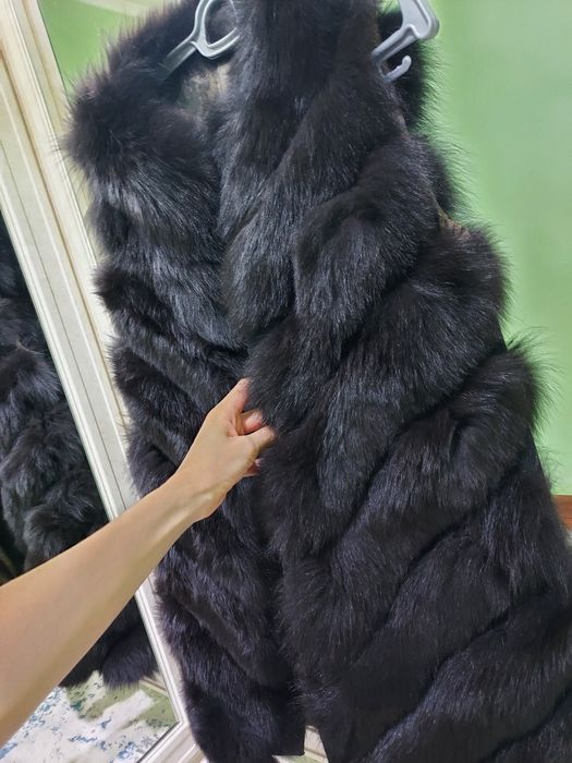 Оригинал песец жилет