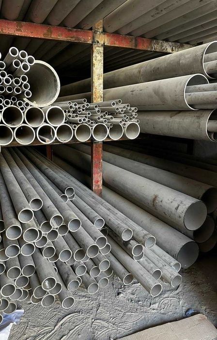 Труба бесшовная матовая нержавеющая