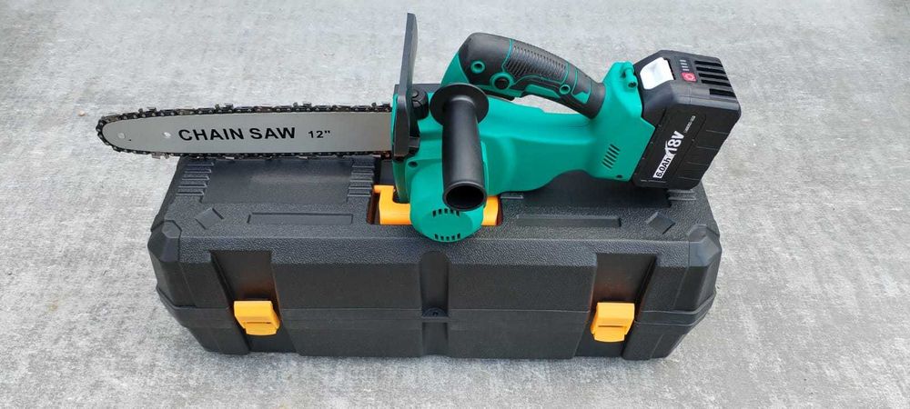 Пила цепная, аккумуляторная, бесщеточная (новая)