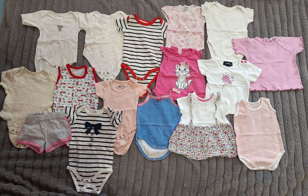 Lot Hainute bebe  62-68