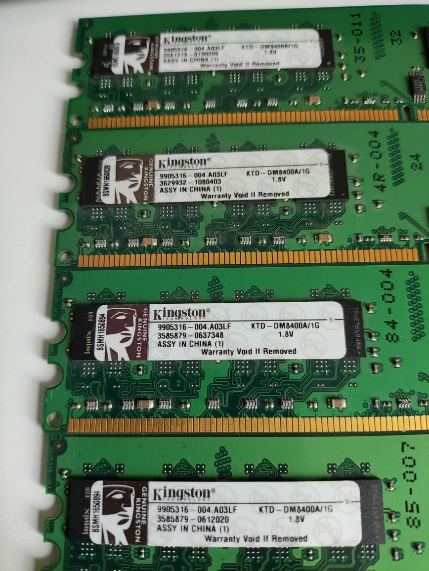 Placute memorie Kingston & Hynix DDR2 1GB