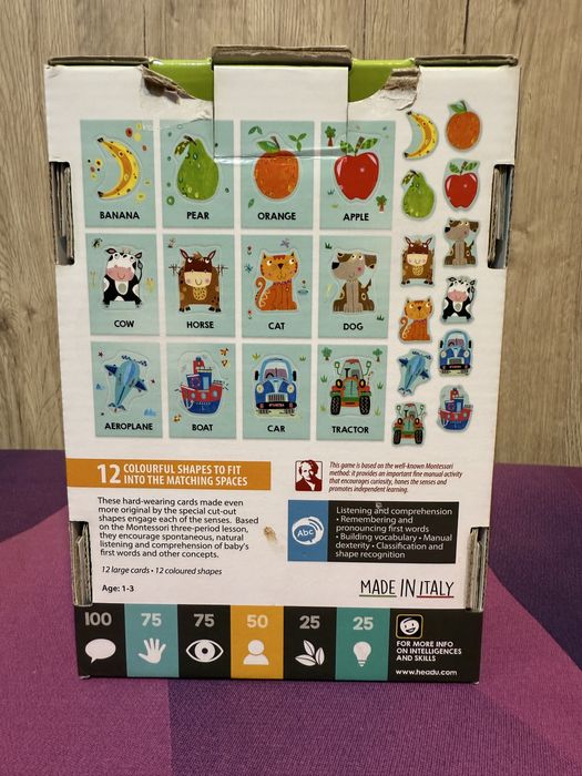 Puzzle incastro headu