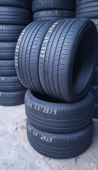 4 Anvelope Vară Tristar 235 40 ZR19 Stare Perfectă