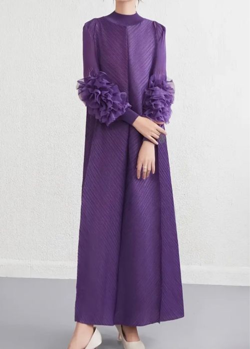 Фиолетовое платье вечернее