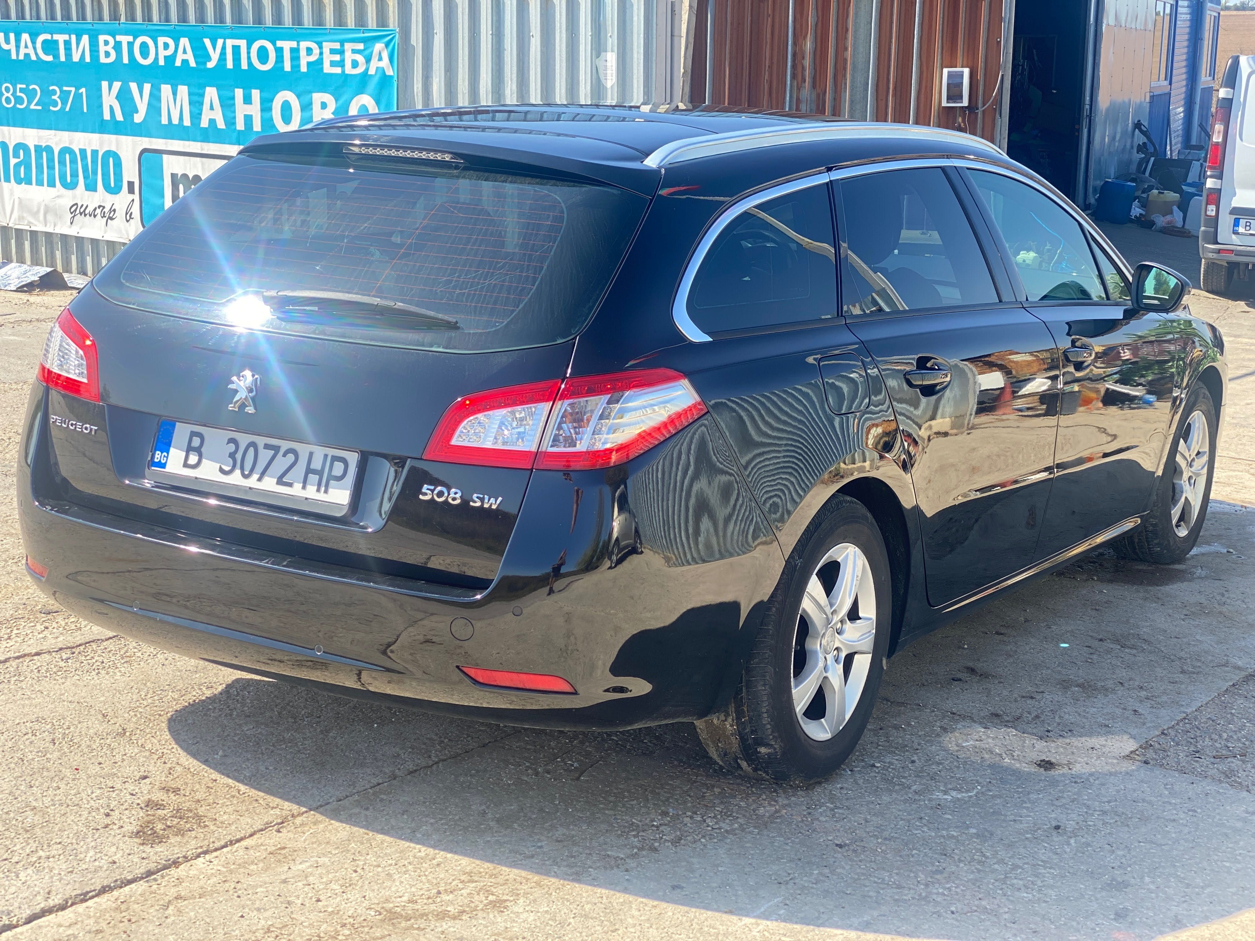 Пежо 508 SW комби 1.6 e-HDi 116 кс., автоматик, навигация, панорама