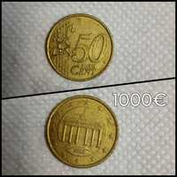 moneda 50 euro cent 2003 2004 Germania