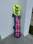 Placa snowboard RIDE & legaturi Burton custom