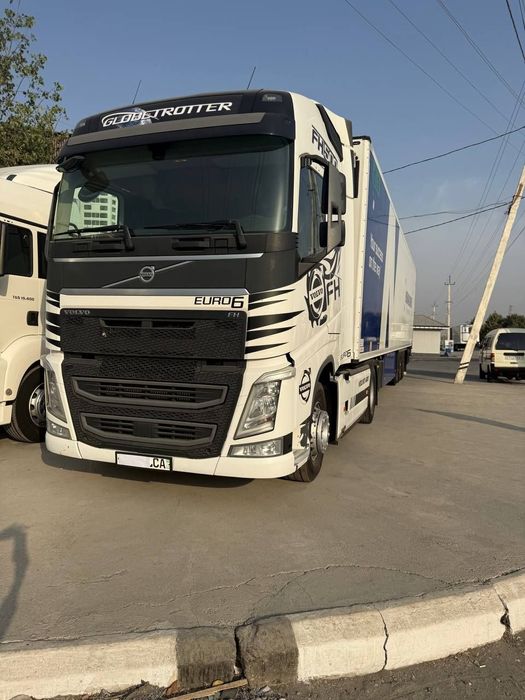 VOLVO FH500 EURO 6 + SCHMITZ Реф Сотилади