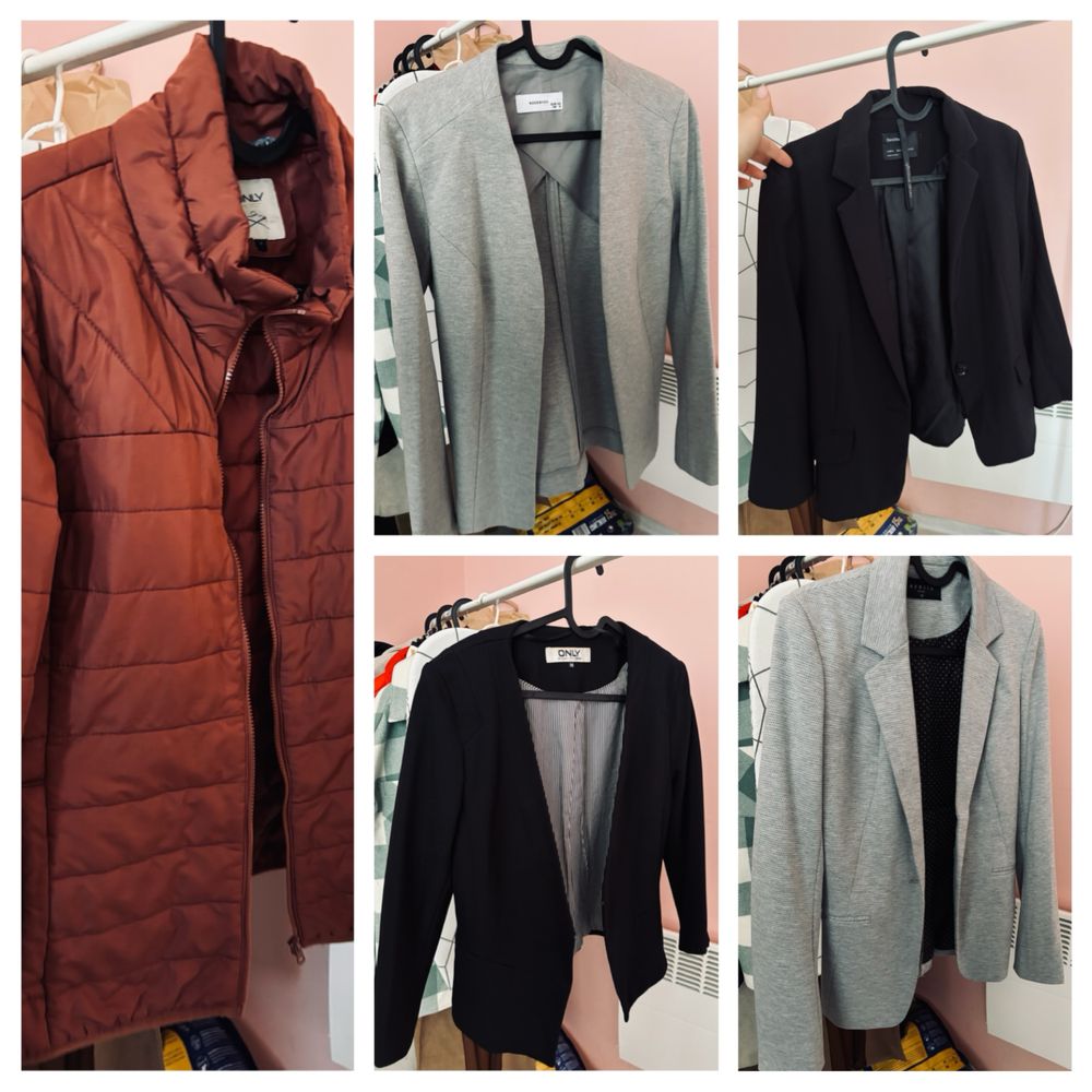 Офис сака и есенно яке ONLY Bershka Mohito RESERVED