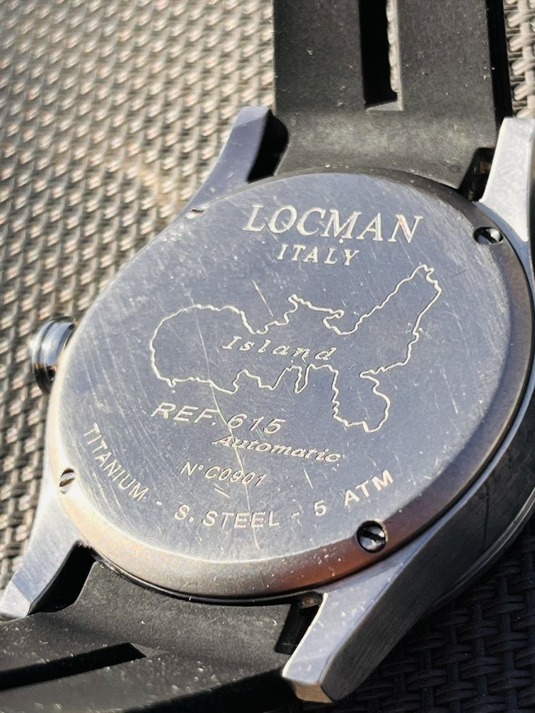Ceas automatic Locman Island , 40mm , Otel si Titan
