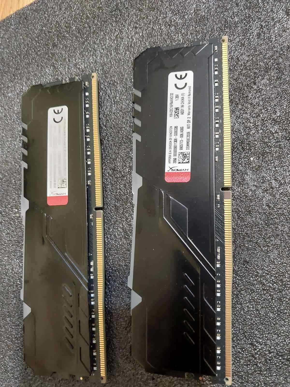 32GB DDR4 - G.SKill, HyperX, Corsair, 3200Mhz, CL16, RGB