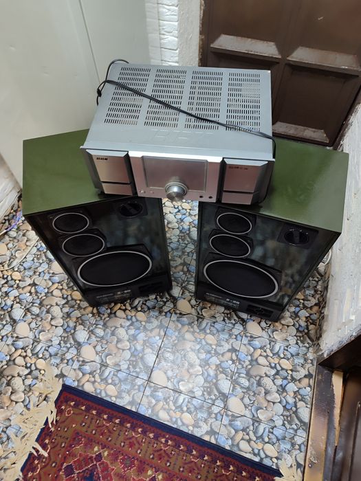 Продается калонки S90 +усилитель