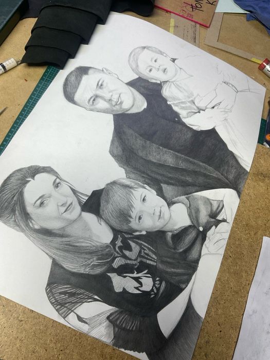 Рисунок. Портреты на заказ.