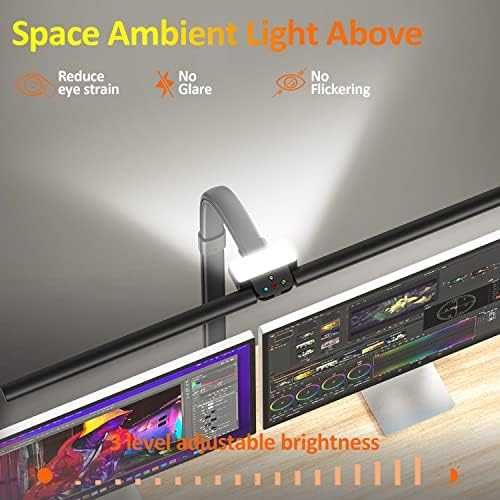 Нова Настолна LED лампа 25 светлинни режима регулируем ъгъл защита очи