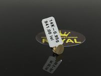 Bijuteria Royal CB : Cercei banut aur 14K 0,95 gr