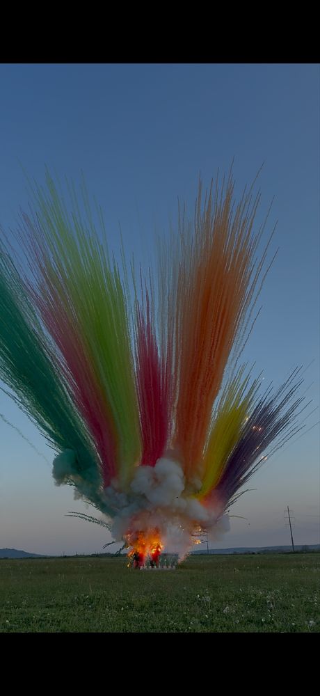 Foc de artificii de zi si de seara- Spectacol pirotehnic